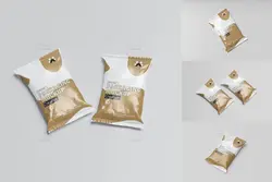 موکاپ بسته بندی چیپس و پفک (اسنک)