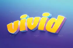 افکت متن کارتونی سه بعدی (3D) برای فتوشاپ