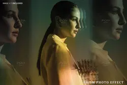 افکت عکس منشور برای فتوشاپ