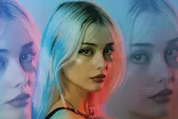 افکت عکس منشور برای فتوشاپ