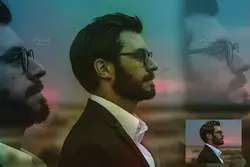 افکت عکس منشور برای فتوشاپ