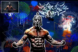 اکشن فتوشاپ افکت وکتور پاپ آرت