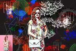 اکشن فتوشاپ افکت وکتور پاپ آرت