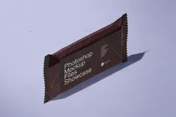 موکاپ بسته بندی بیسکویت و کوکی (اسنک بار)