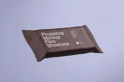 موکاپ بسته بندی کیک و بیسکویت (اسنک بار)