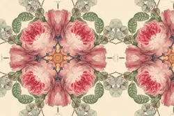 10 پترن گل و بوته وینتج و قدیمی بدون درز