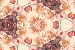 10 پترن گل و بوته وینتج و قدیمی بدون درز