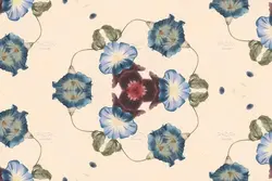 10 پترن گل و بوته وینتج و قدیمی بدون درز