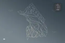 10 براش فتوشاپ اشکال هندسی وایرفریم + PNG, AI