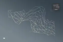 10 براش فتوشاپ اشکال هندسی وایرفریم + PNG, AI