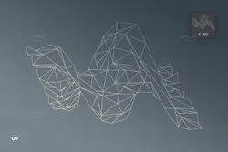 10 براش فتوشاپ اشکال هندسی وایرفریم + PNG, AI