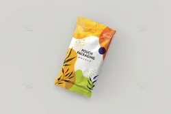 موکاپ پاکت بسته بندی کیک و کلوچه