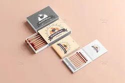 20 موکاپ جعبه و قوطی کبریت