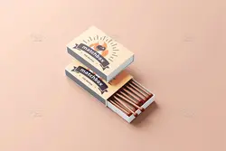 20 موکاپ جعبه و قوطی کبریت