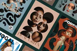 50 طرح ماسک اشکال خمیده و حبابی