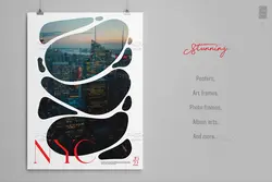 50 طرح ماسک اشکال خمیده و حبابی