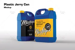 موکاپ گالن پلاستیکی روغن و مواد شوینده