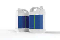 موکاپ گالن پلاستیکی روغن و مواد شوینده