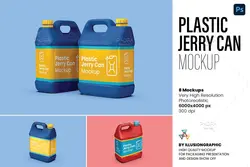 موکاپ گالن 4 لیتری پلاستیکی مواد شوینده