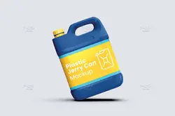 موکاپ گالن 4 لیتری پلاستیکی مواد شوینده