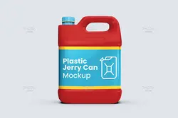 موکاپ گالن 4 لیتری پلاستیکی مواد شوینده