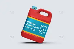 موکاپ گالن 4 لیتری پلاستیکی مواد شوینده