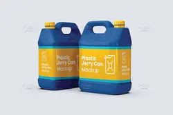 موکاپ گالن 4 لیتری پلاستیکی مواد شوینده