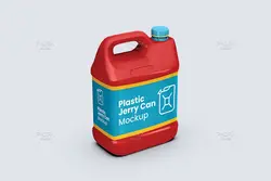 موکاپ گالن 4 لیتری پلاستیکی مواد شوینده