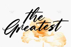 فونت خوشنویسی سرهم Gritts Rolly