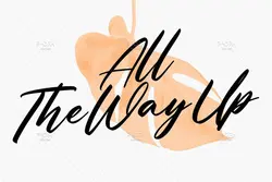 فونت خوشنویسی سرهم Gritts Rolly