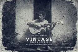 افکت عکس قدیمی و وینتج برای فتوشاپ