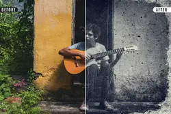 افکت عکس قدیمی و وینتج برای فتوشاپ