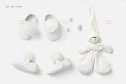 موکاپ لباس نوزاد دخترانه (سرهمی)