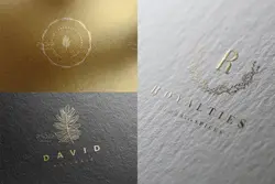 50 طرح لوگو گل و گیاه لایه باز