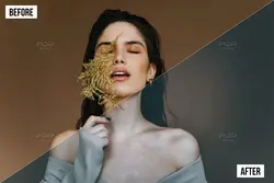 اکشن فتوشاپ افکت پرتره مدرن