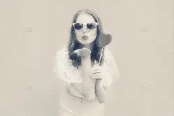 افکت عکس پرینتر و چاپگر قدیمی