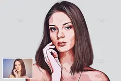 اکشن فتوشاپ افکت هنری Vexel