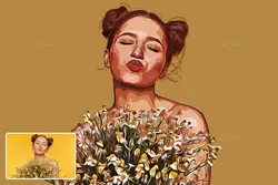 اکشن فتوشاپ افکت هنری Vexel