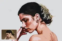 اکشن فتوشاپ افکت هنری Vexel