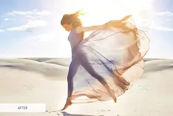 30 افکت اشعه و نور خورشید برای فتوشاپ