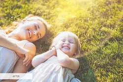 30 افکت اشعه و نور خورشید برای فتوشاپ