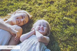 30 افکت اشعه و نور خورشید برای فتوشاپ