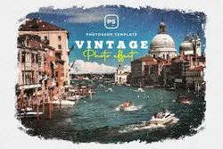 افکت عکس وینتج و قدیمی برای فتوشاپ