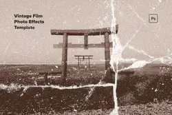 افکت عکس فیلم قدیمی برای فتوشاپ