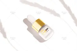 موکاپ بطری قطره چکان ا میلی لیتری مات با جعبه