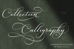 فونت خوشنویسی کشیده Canberra