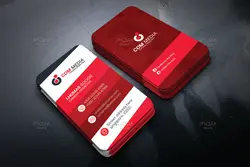 طرح آماده کارت ویزیت شیک و زیبا برای فتوشاپ