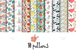 کلیپ آرت فانتزی و بامزه عید پاک + پترن و پوستر