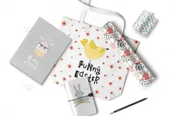 کلیپ آرت فانتزی و بامزه عید پاک + پترن و پوستر