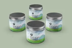 موکاپ شیشه ادویه و ترشی یا ژله کوچک